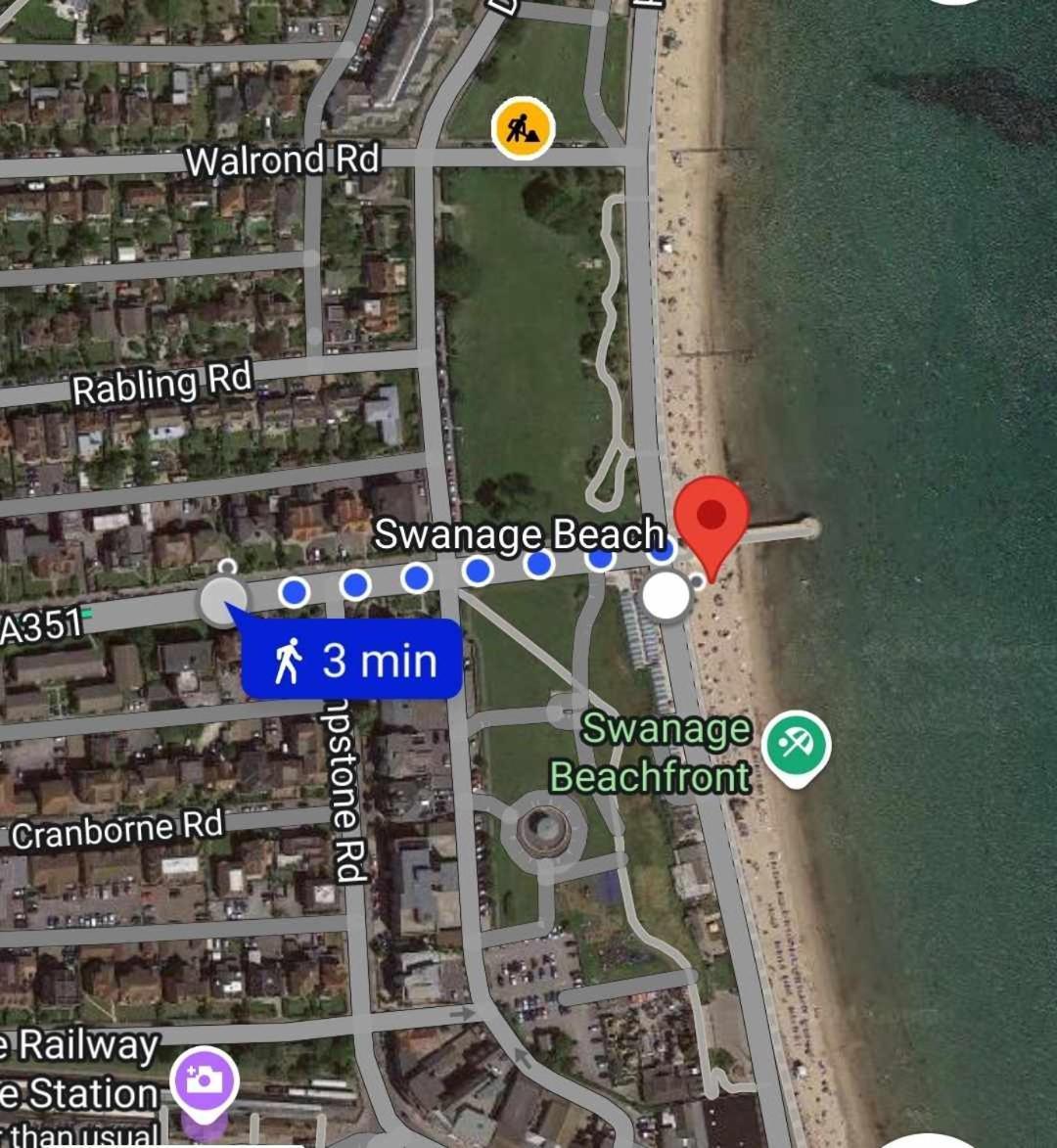 스와니지 Hightide - 2 Bed With Parking, Balcony & Sea View. 아파트 객실 사진